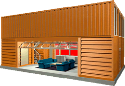 shipping container house